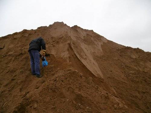 Испытания песка дробленного и природного