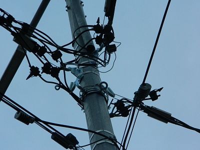 Фотофиксация объемов выполненных работ систем наружного освещения