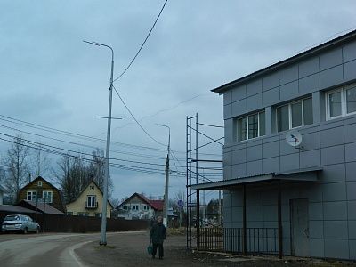 Фотофиксация объемов выполненных работ систем наружного освещения