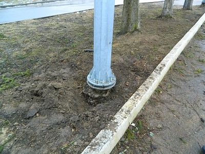 Фотофиксация качества выполненных работ систем наружного освещения